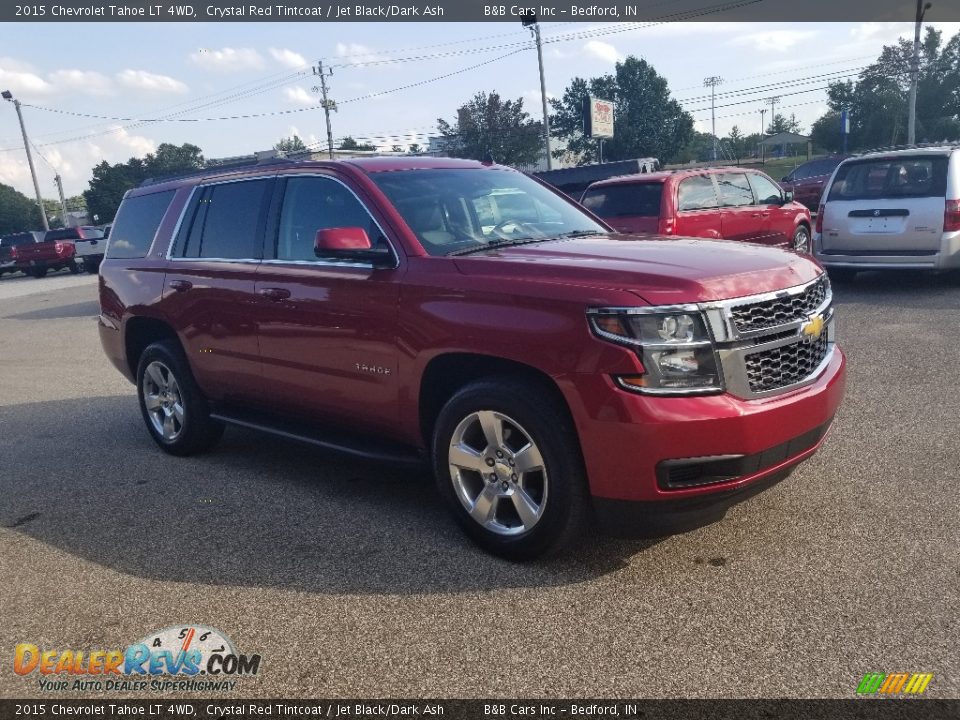 2015 Chevrolet Tahoe LT 4WD Crystal Red Tintcoat / Jet Black/Dark Ash Photo #34