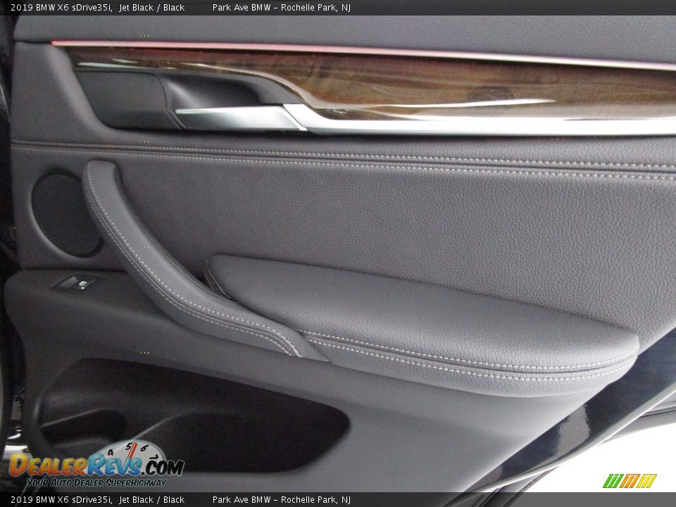 2019 BMW X6 sDrive35i Jet Black / Black Photo #16