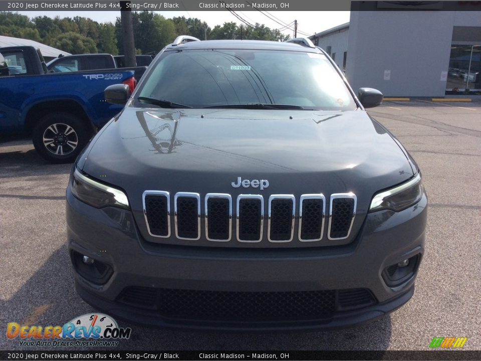 2020 Jeep Cherokee Latitude Plus 4x4 Sting-Gray / Black Photo #4