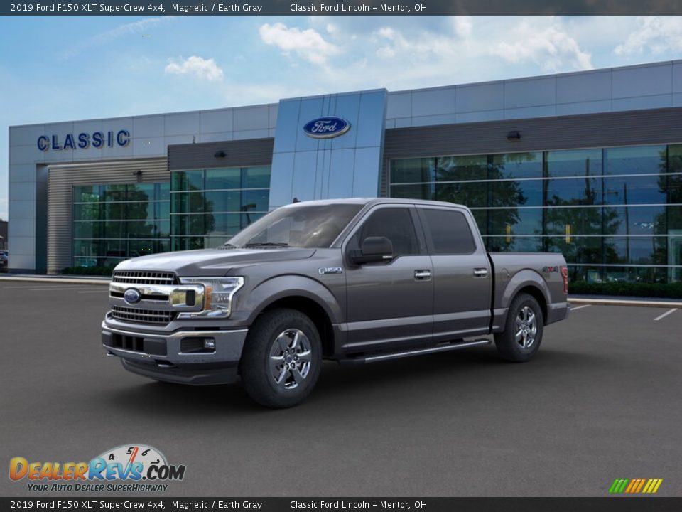 2019 Ford F150 XLT SuperCrew 4x4 Magnetic / Earth Gray Photo #1