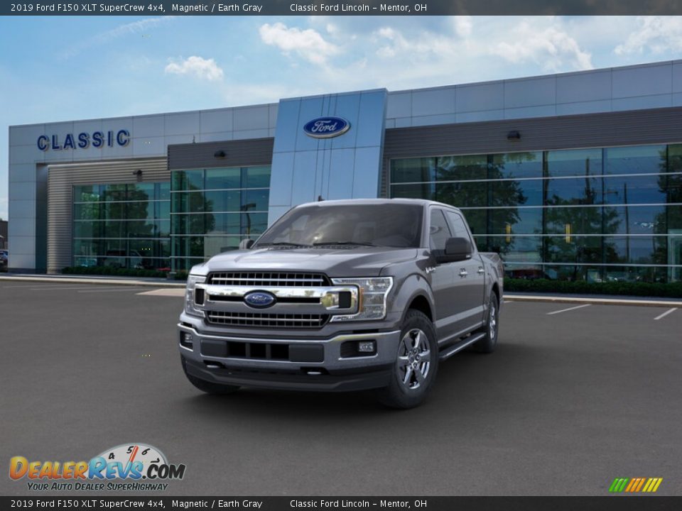 2019 Ford F150 XLT SuperCrew 4x4 Magnetic / Earth Gray Photo #2