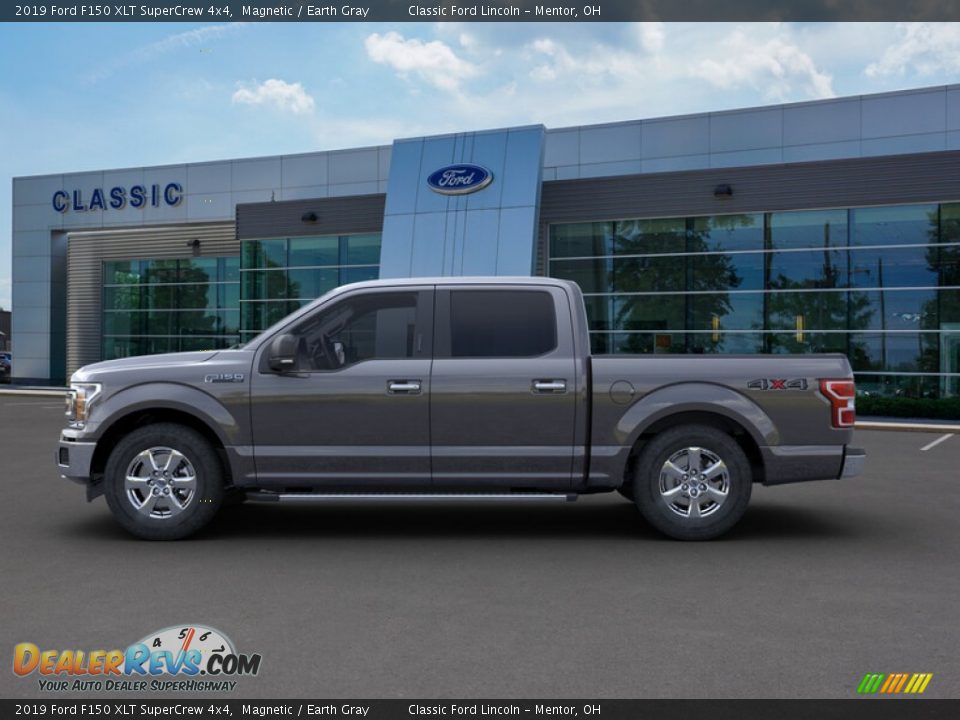 2019 Ford F150 XLT SuperCrew 4x4 Magnetic / Earth Gray Photo #3