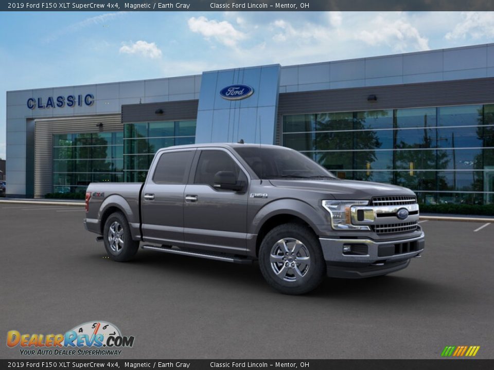 2019 Ford F150 XLT SuperCrew 4x4 Magnetic / Earth Gray Photo #7