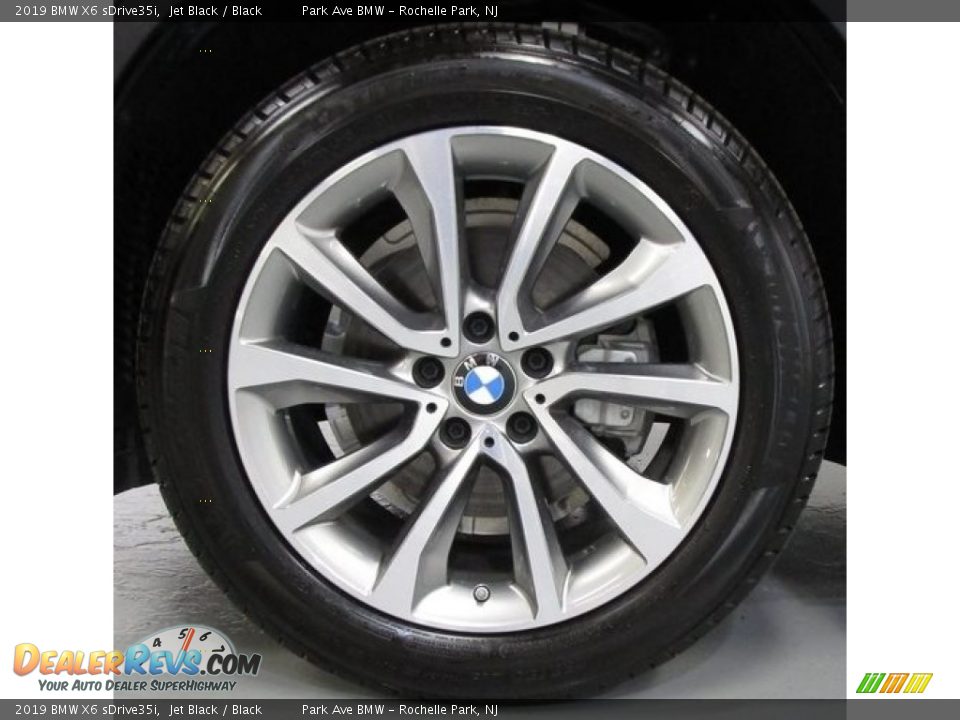 2019 BMW X6 sDrive35i Jet Black / Black Photo #29