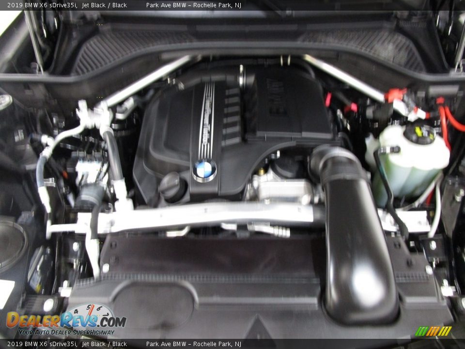 2019 BMW X6 sDrive35i Jet Black / Black Photo #30
