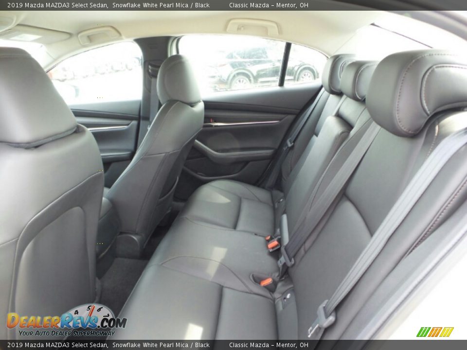 2019 Mazda MAZDA3 Select Sedan Snowflake White Pearl Mica / Black Photo #9