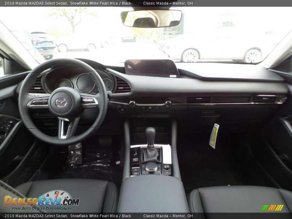2019 Mazda MAZDA3 Select Sedan Snowflake White Pearl Mica / Black Photo #10
