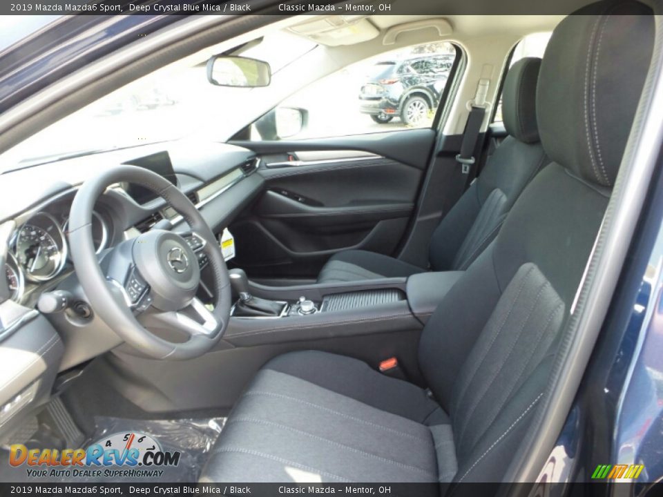 2019 Mazda Mazda6 Sport Deep Crystal Blue Mica / Black Photo #8