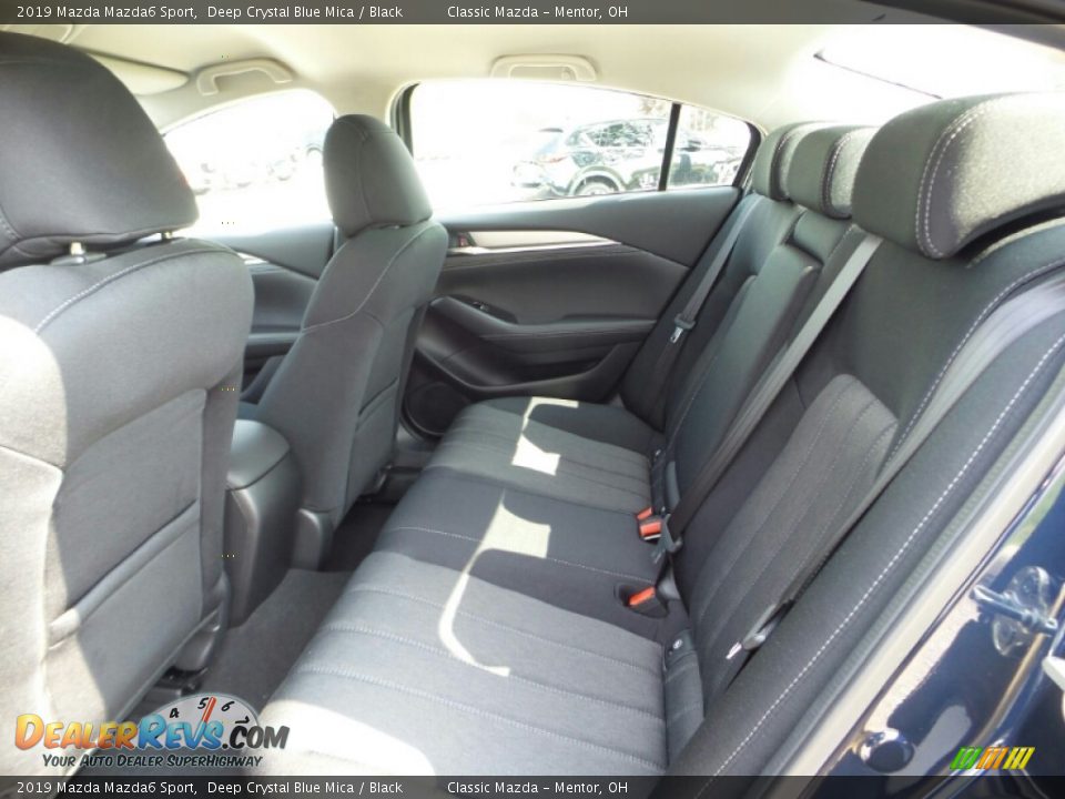 2019 Mazda Mazda6 Sport Deep Crystal Blue Mica / Black Photo #9