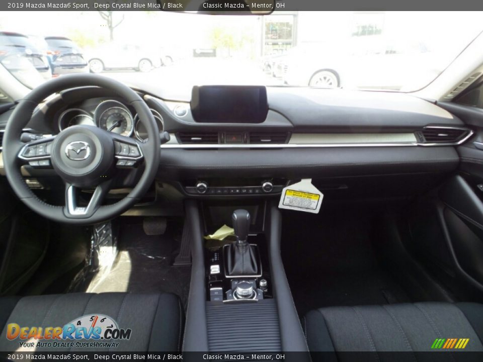 2019 Mazda Mazda6 Sport Deep Crystal Blue Mica / Black Photo #10