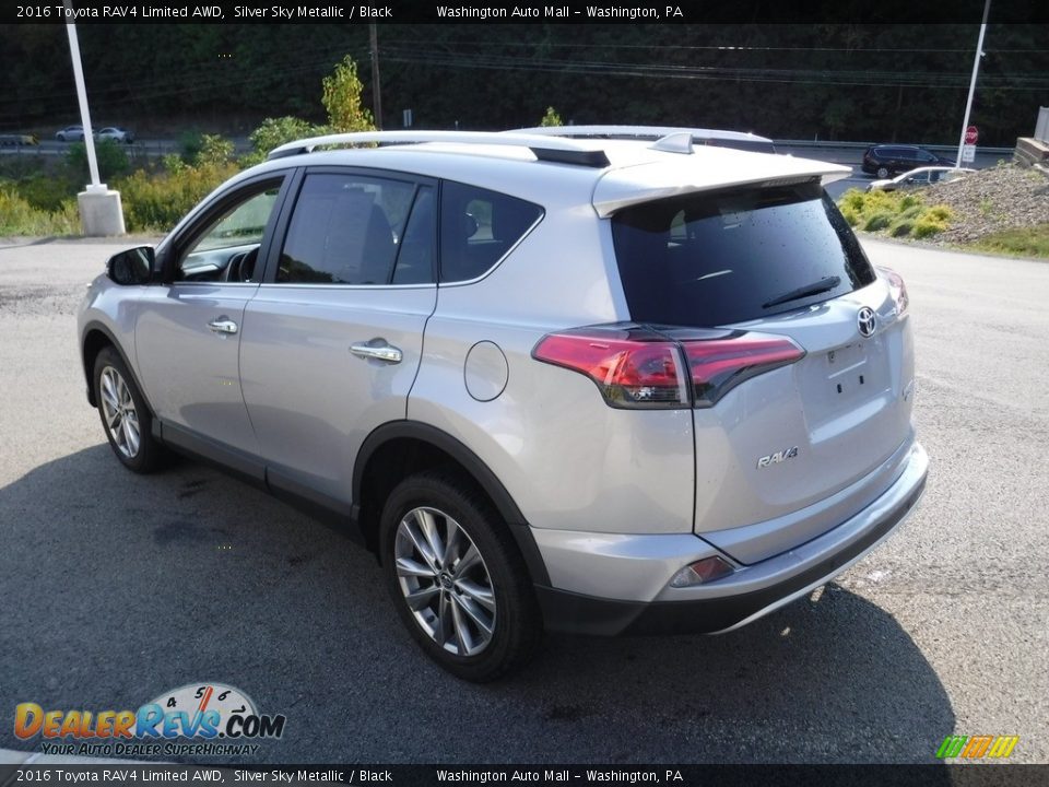 2016 Toyota RAV4 Limited AWD Silver Sky Metallic / Black Photo #8