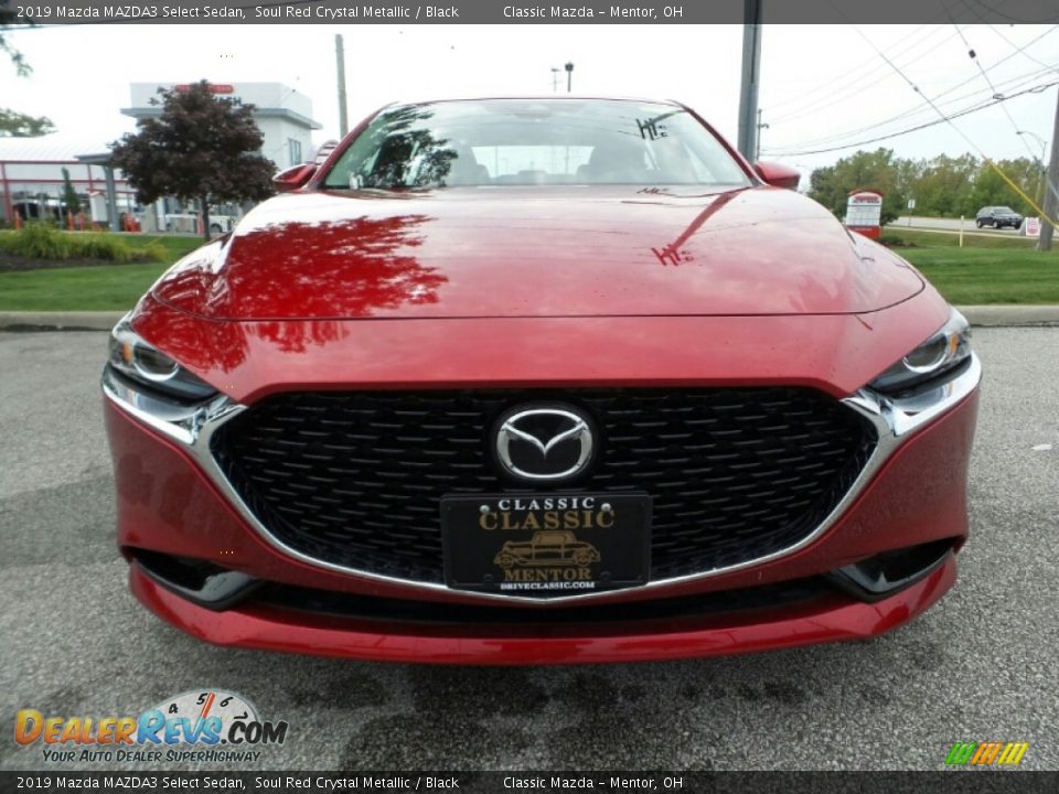 2019 Mazda MAZDA3 Select Sedan Soul Red Crystal Metallic / Black Photo #2