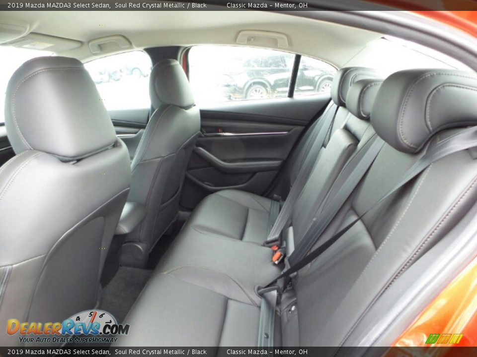 2019 Mazda MAZDA3 Select Sedan Soul Red Crystal Metallic / Black Photo #9