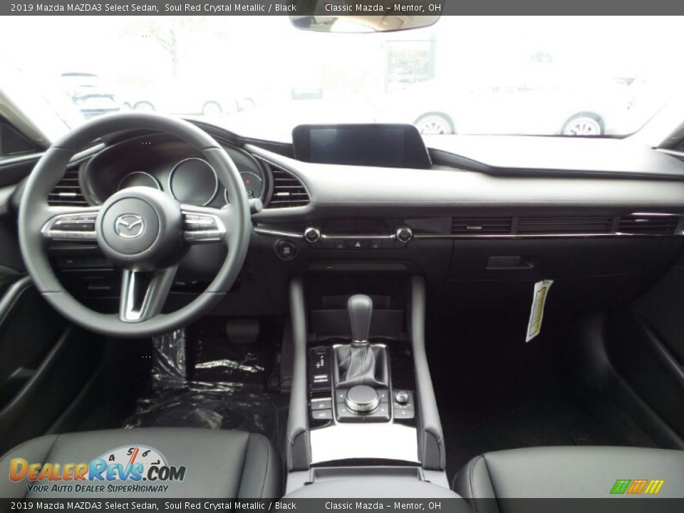 2019 Mazda MAZDA3 Select Sedan Soul Red Crystal Metallic / Black Photo #10