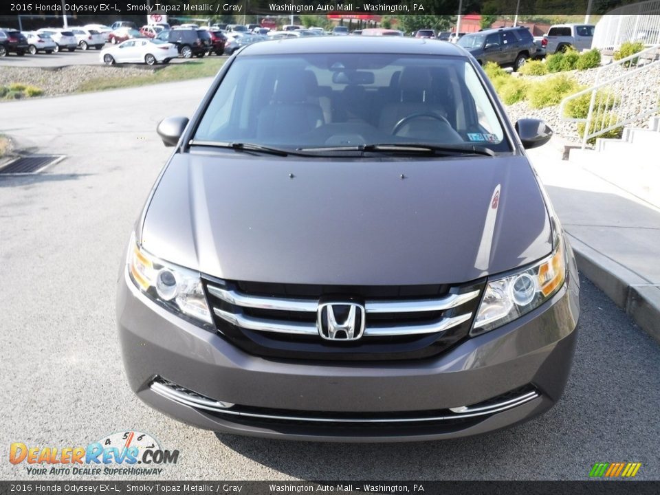2016 Honda Odyssey EX-L Smoky Topaz Metallic / Gray Photo #5