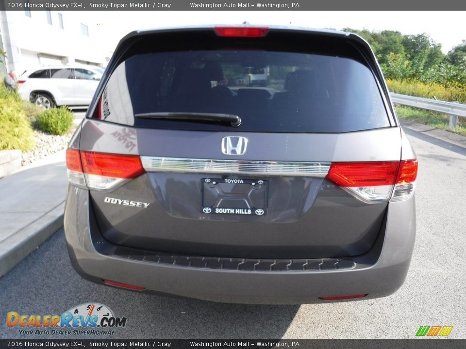 2016 Honda Odyssey EX-L Smoky Topaz Metallic / Gray Photo #8