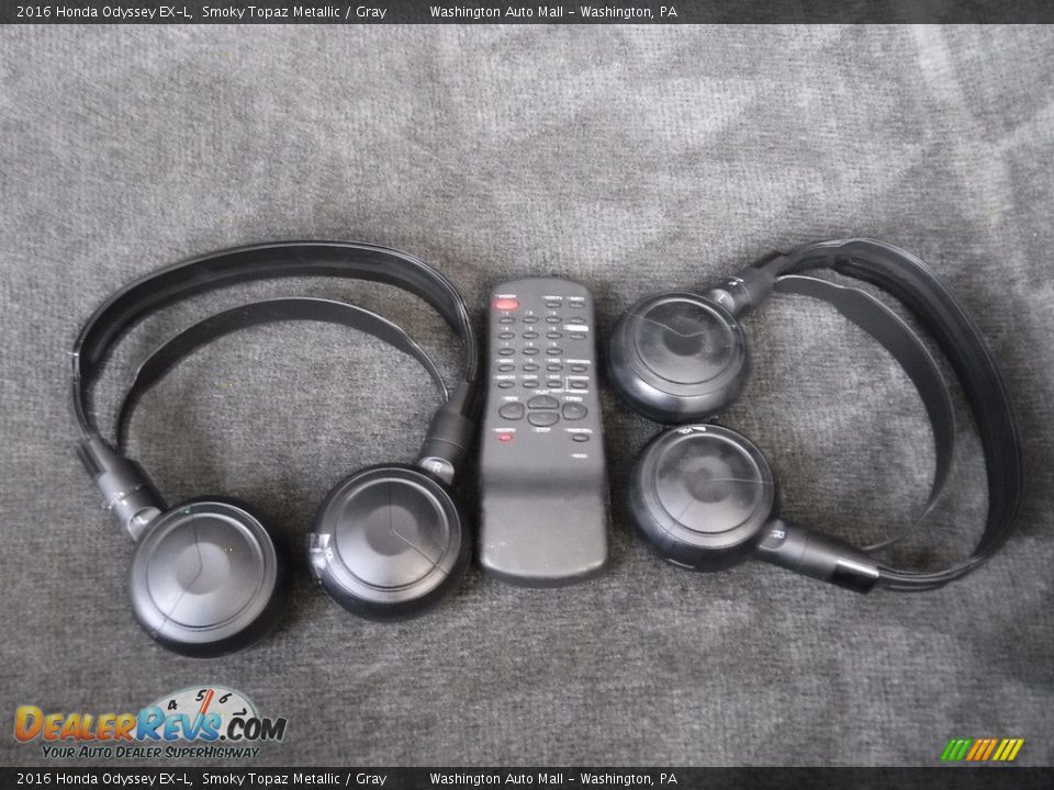 2016 Honda Odyssey EX-L Smoky Topaz Metallic / Gray Photo #11