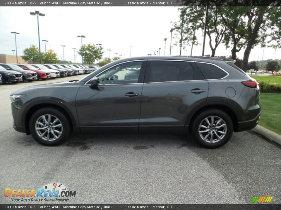 2019 Mazda CX-9 Touring AWD Machine Gray Metallic / Black Photo #3