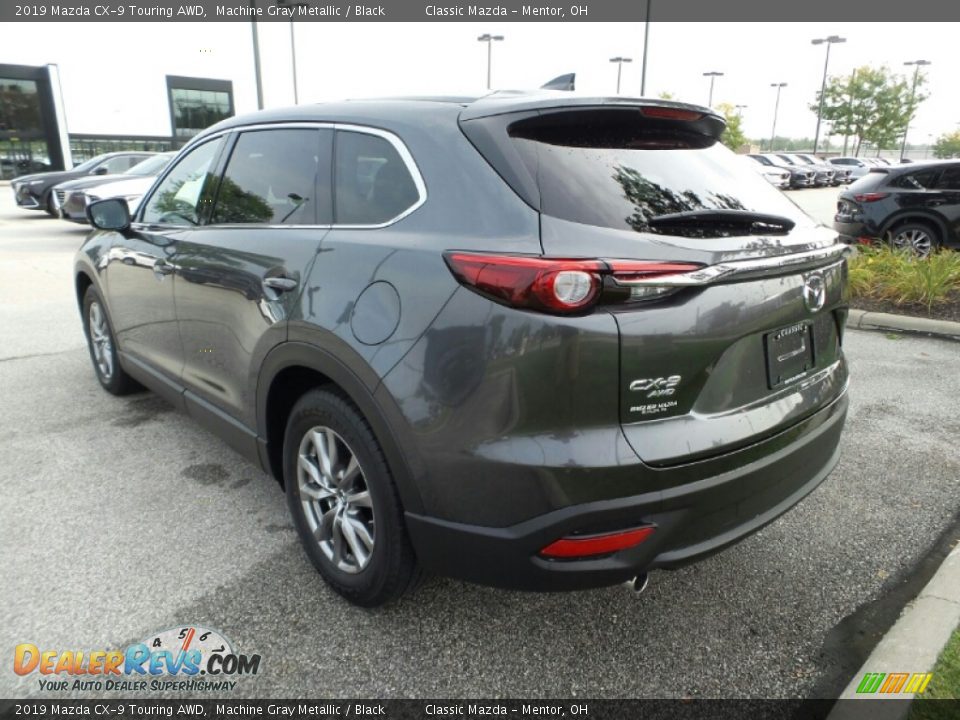 2019 Mazda CX-9 Touring AWD Machine Gray Metallic / Black Photo #4