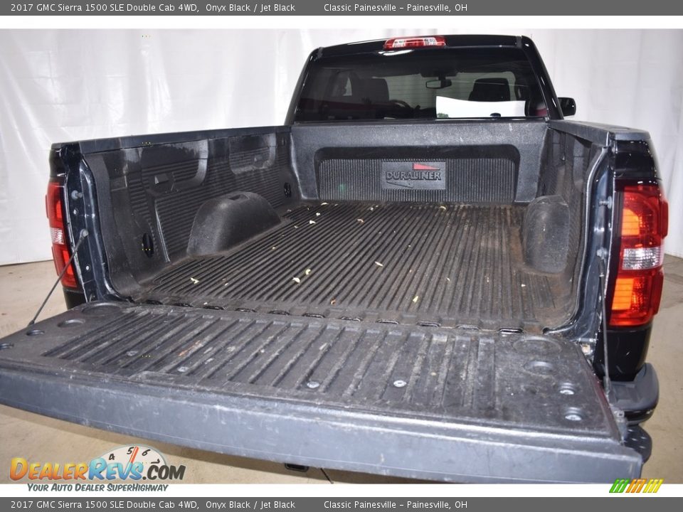 2017 GMC Sierra 1500 SLE Double Cab 4WD Onyx Black / Jet Black Photo #9