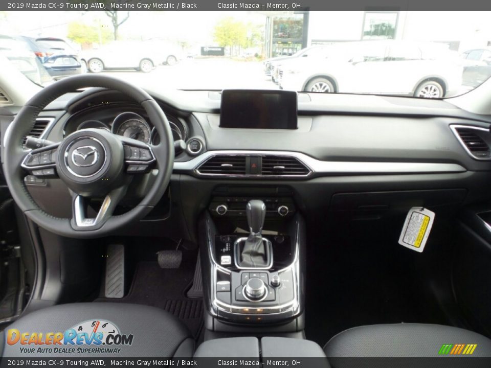 2019 Mazda CX-9 Touring AWD Machine Gray Metallic / Black Photo #9