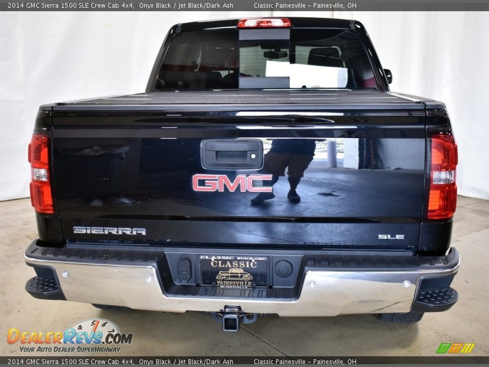 2014 GMC Sierra 1500 SLE Crew Cab 4x4 Onyx Black / Jet Black/Dark Ash Photo #3