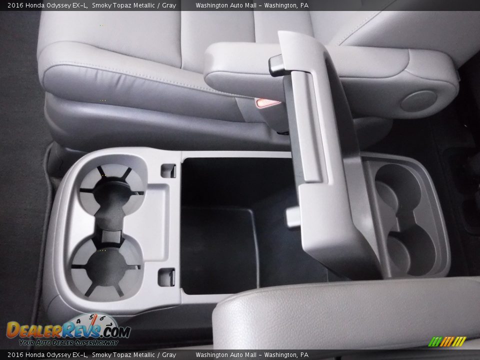 2016 Honda Odyssey EX-L Smoky Topaz Metallic / Gray Photo #23