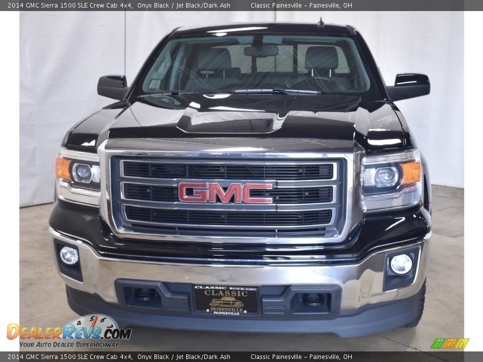 2014 GMC Sierra 1500 SLE Crew Cab 4x4 Onyx Black / Jet Black/Dark Ash Photo #4