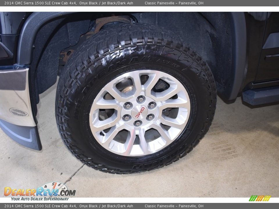 2014 GMC Sierra 1500 SLE Crew Cab 4x4 Onyx Black / Jet Black/Dark Ash Photo #5