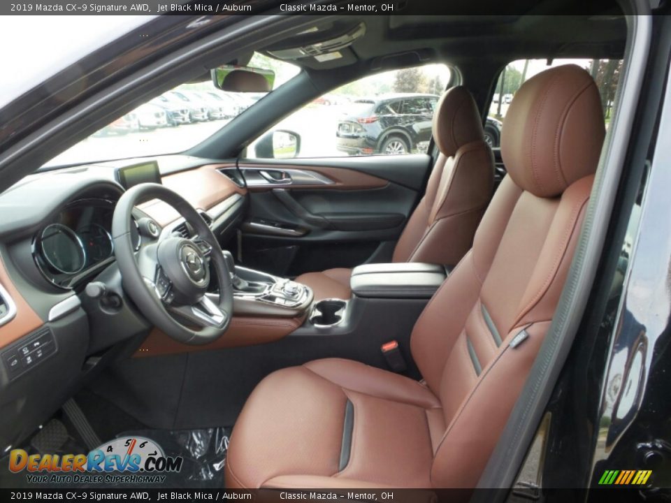 Auburn Interior - 2019 Mazda CX-9 Signature AWD Photo #8
