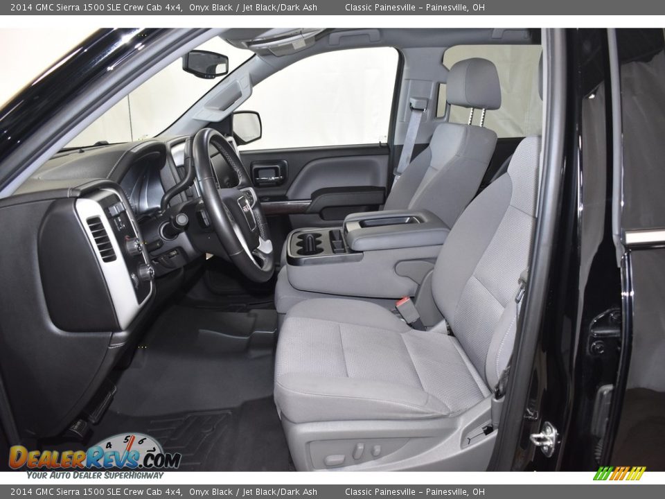 2014 GMC Sierra 1500 SLE Crew Cab 4x4 Onyx Black / Jet Black/Dark Ash Photo #7