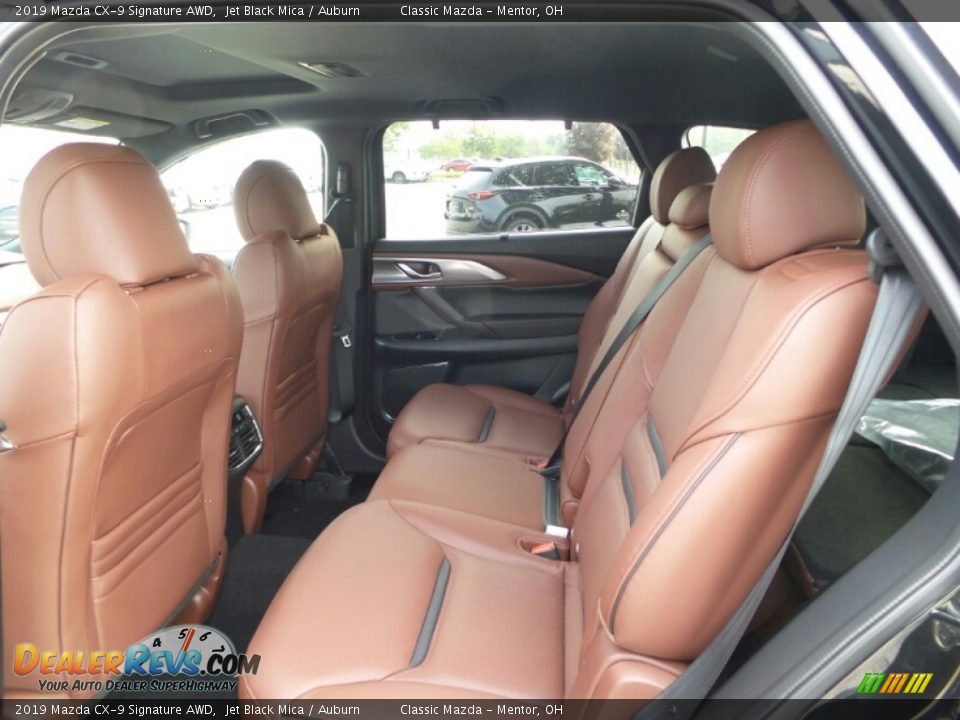 Rear Seat of 2019 Mazda CX-9 Signature AWD Photo #9