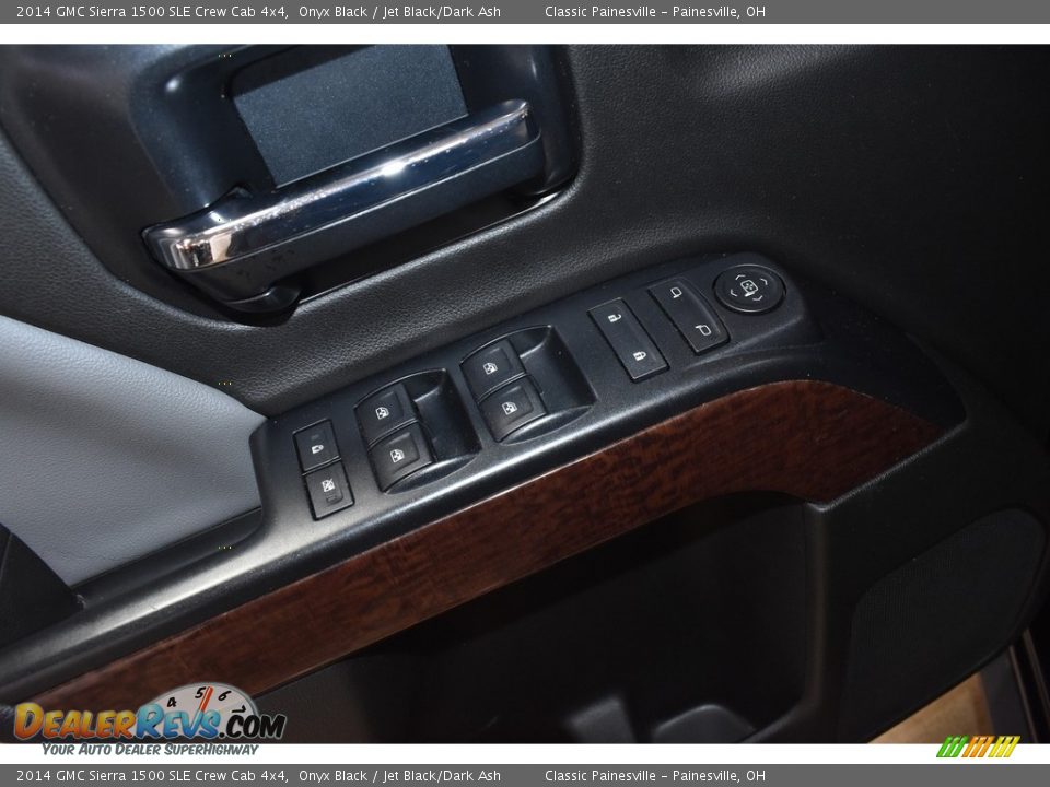 2014 GMC Sierra 1500 SLE Crew Cab 4x4 Onyx Black / Jet Black/Dark Ash Photo #10