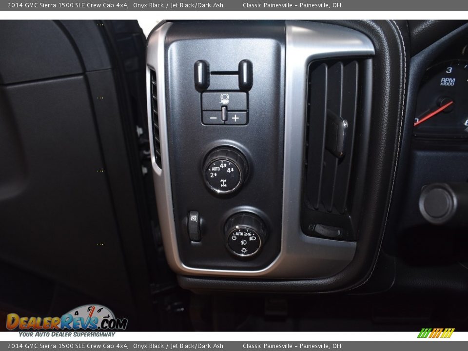 2014 GMC Sierra 1500 SLE Crew Cab 4x4 Onyx Black / Jet Black/Dark Ash Photo #11
