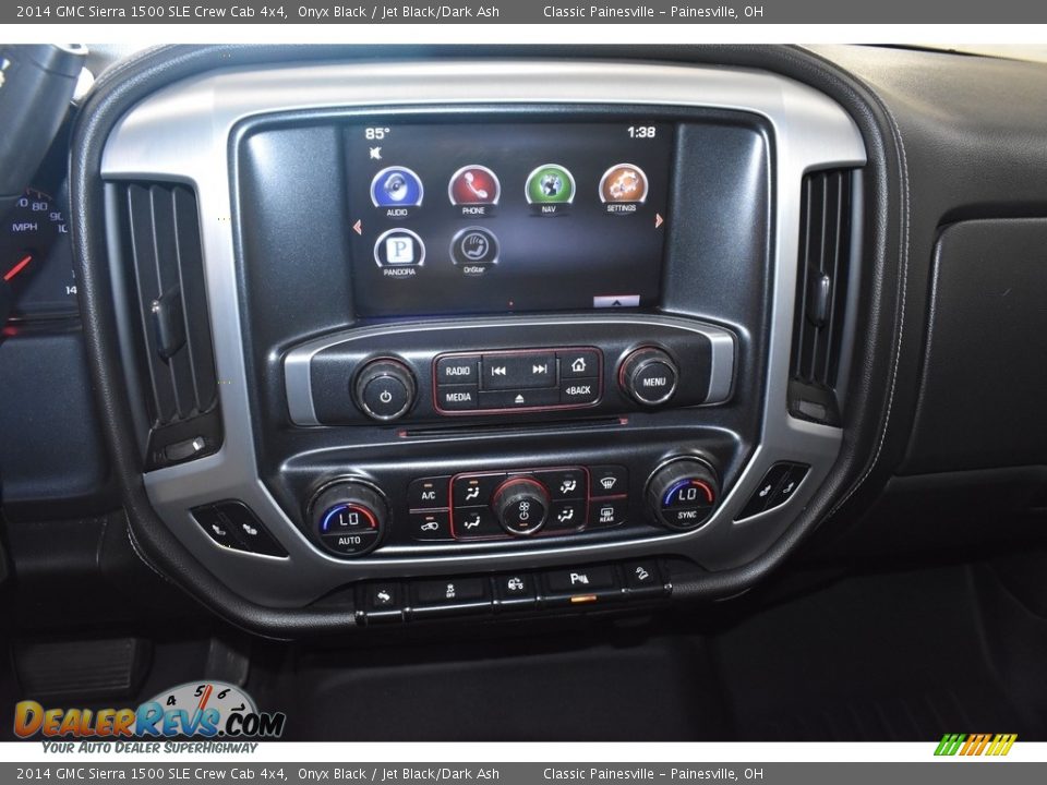 2014 GMC Sierra 1500 SLE Crew Cab 4x4 Onyx Black / Jet Black/Dark Ash Photo #13
