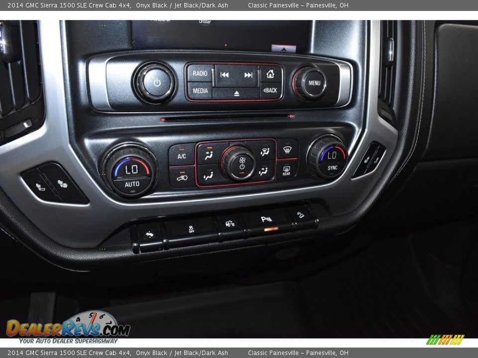 2014 GMC Sierra 1500 SLE Crew Cab 4x4 Onyx Black / Jet Black/Dark Ash Photo #14