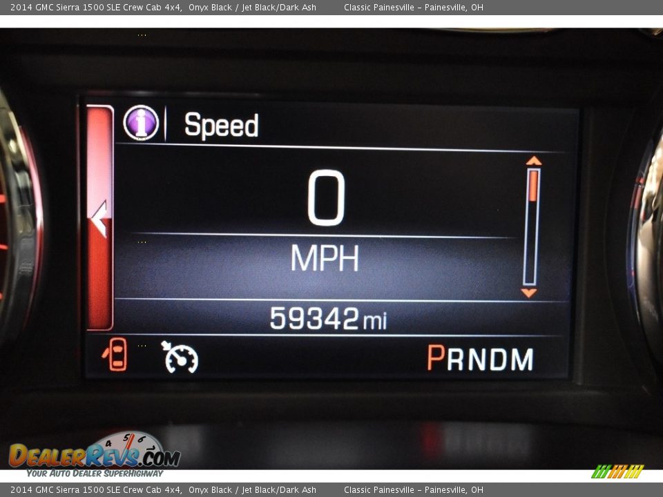 2014 GMC Sierra 1500 SLE Crew Cab 4x4 Onyx Black / Jet Black/Dark Ash Photo #15