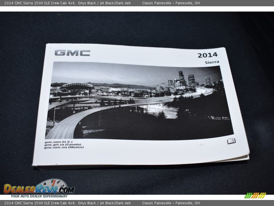 2014 GMC Sierra 1500 SLE Crew Cab 4x4 Onyx Black / Jet Black/Dark Ash Photo #16