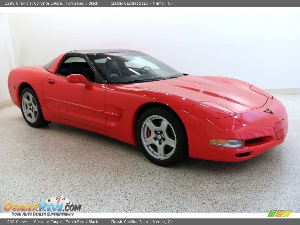 1998 Chevrolet Corvette Coupe Torch Red / Black Photo #1