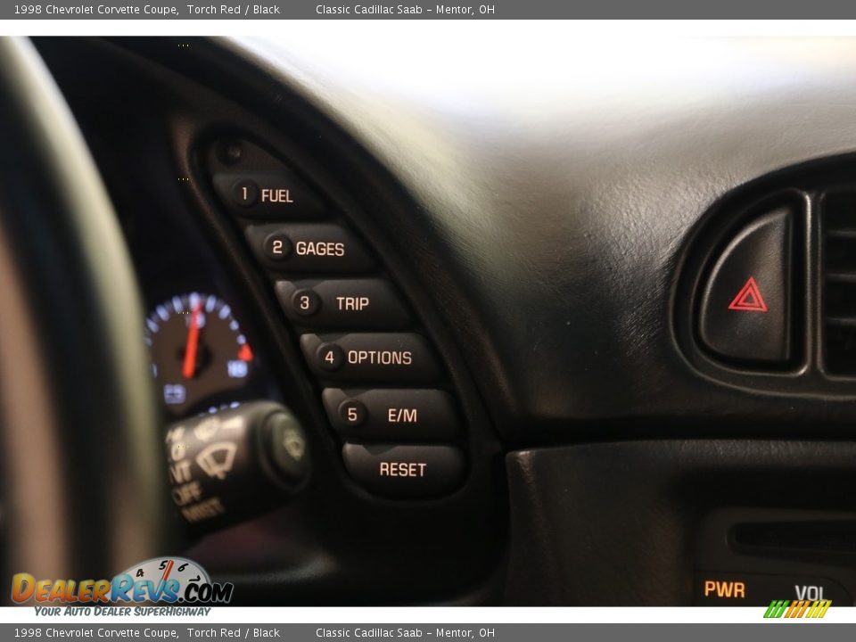 1998 Chevrolet Corvette Coupe Torch Red / Black Photo #9