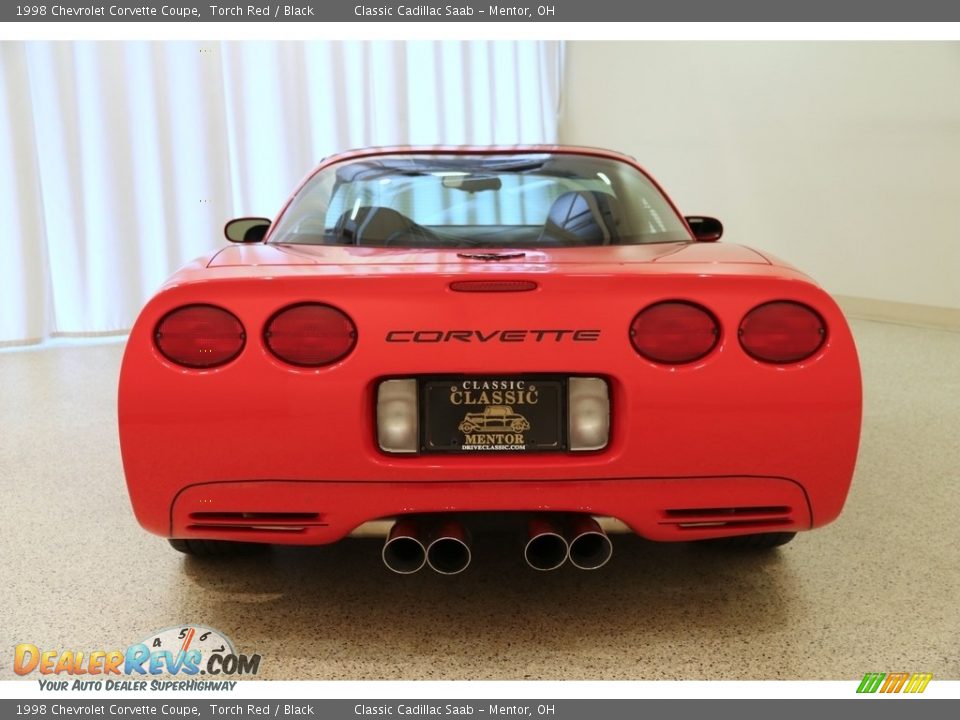 1998 Chevrolet Corvette Coupe Torch Red / Black Photo #15