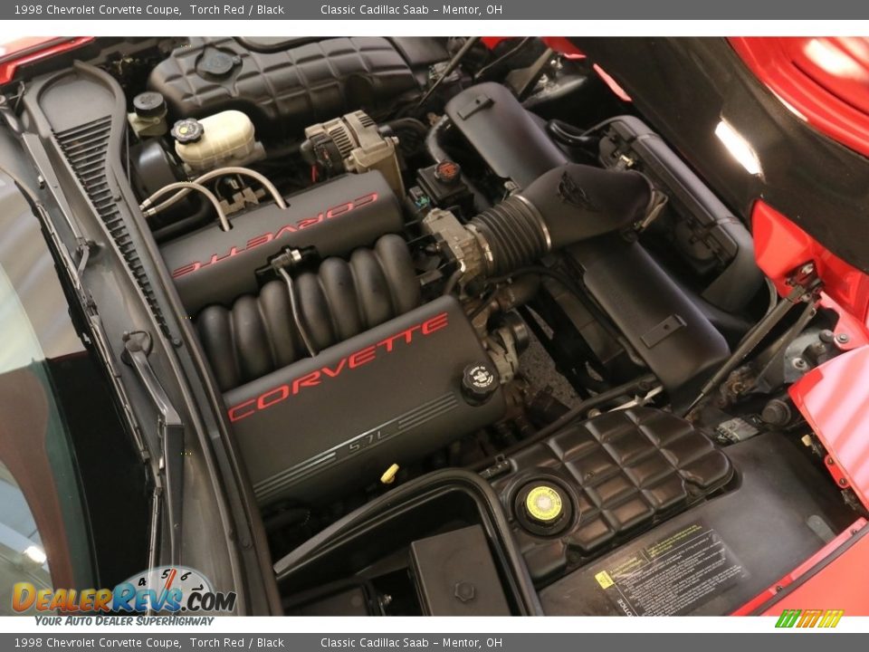 1998 Chevrolet Corvette Coupe Torch Red / Black Photo #18