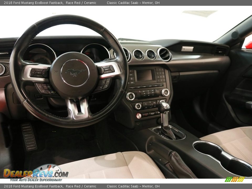 2018 Ford Mustang EcoBoost Fastback Race Red / Ceramic Photo #6