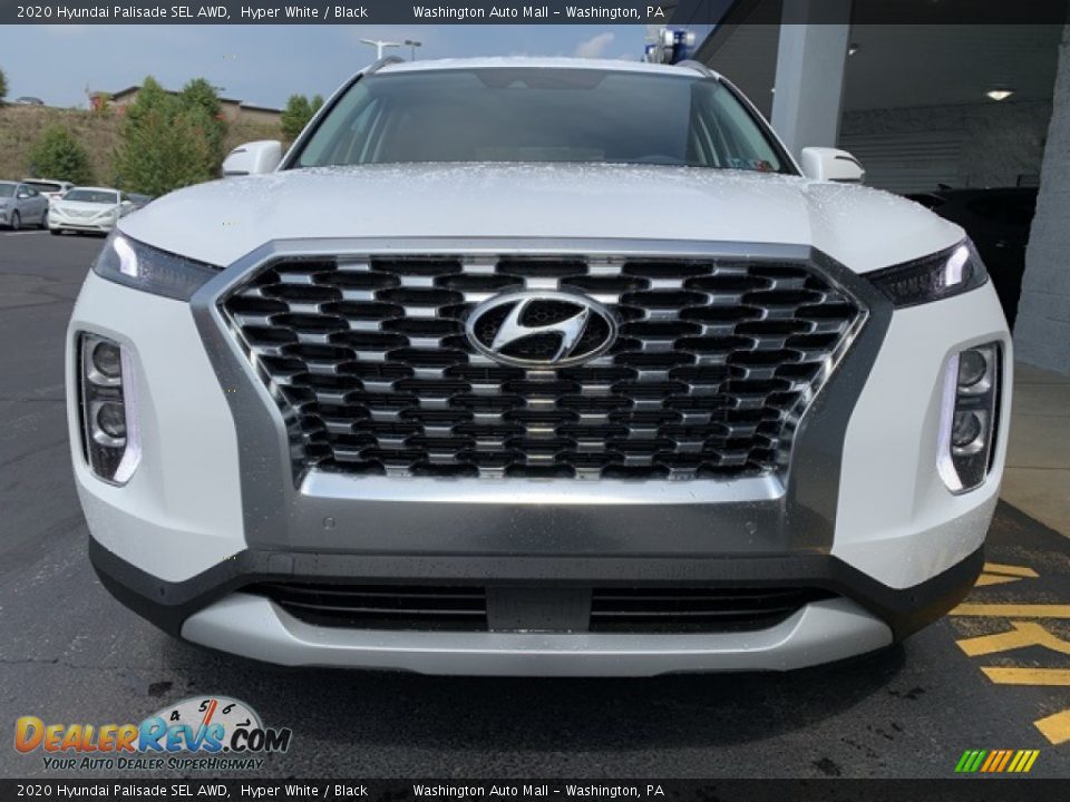 2020 Hyundai Palisade SEL AWD Hyper White / Black Photo #8