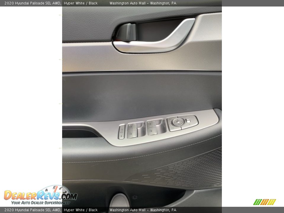 2020 Hyundai Palisade SEL AWD Hyper White / Black Photo #12