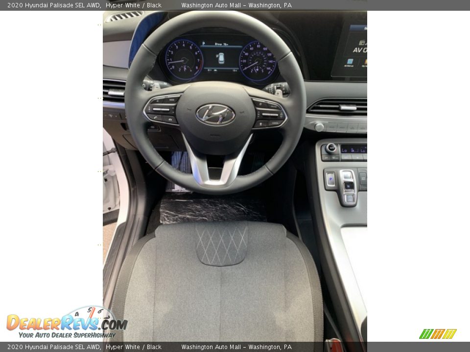 2020 Hyundai Palisade SEL AWD Hyper White / Black Photo #14