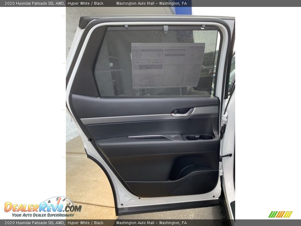 2020 Hyundai Palisade SEL AWD Hyper White / Black Photo #17