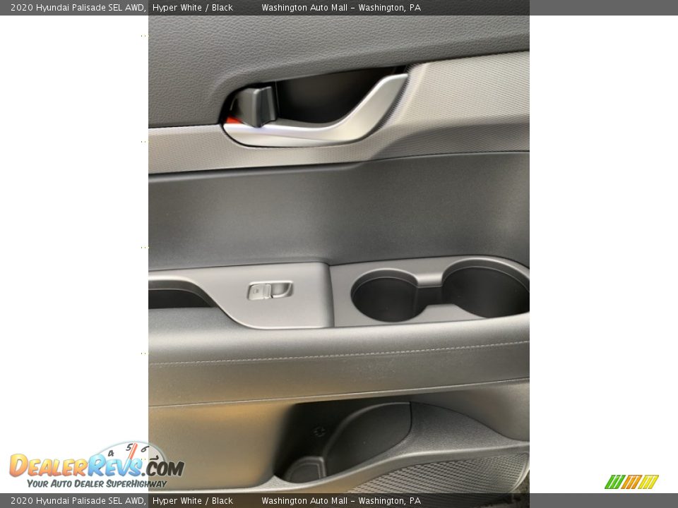 2020 Hyundai Palisade SEL AWD Hyper White / Black Photo #18