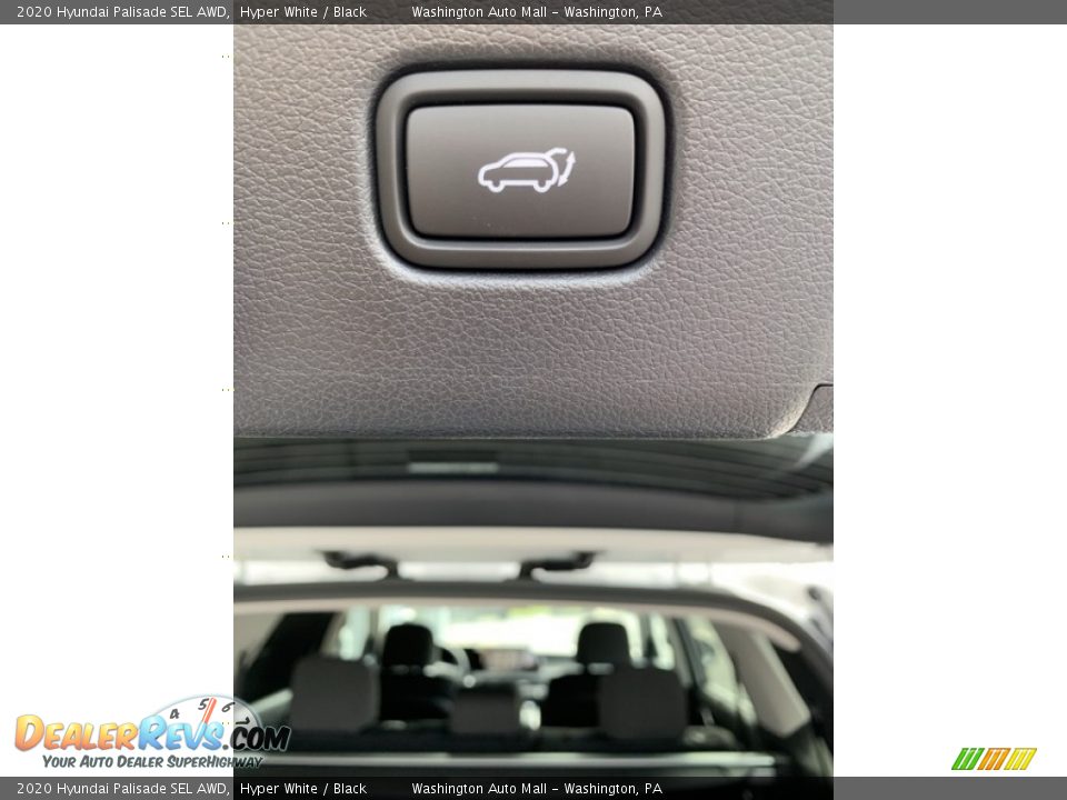 2020 Hyundai Palisade SEL AWD Hyper White / Black Photo #23