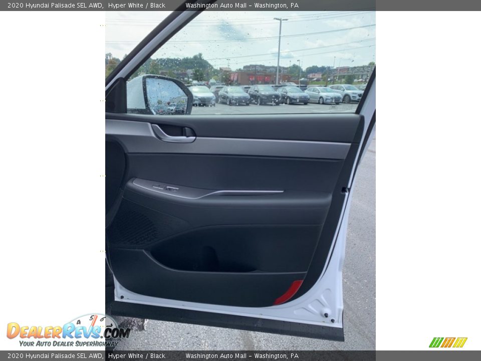 2020 Hyundai Palisade SEL AWD Hyper White / Black Photo #28